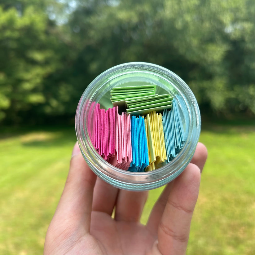 Handmade 90 Day Bible Verses Jar