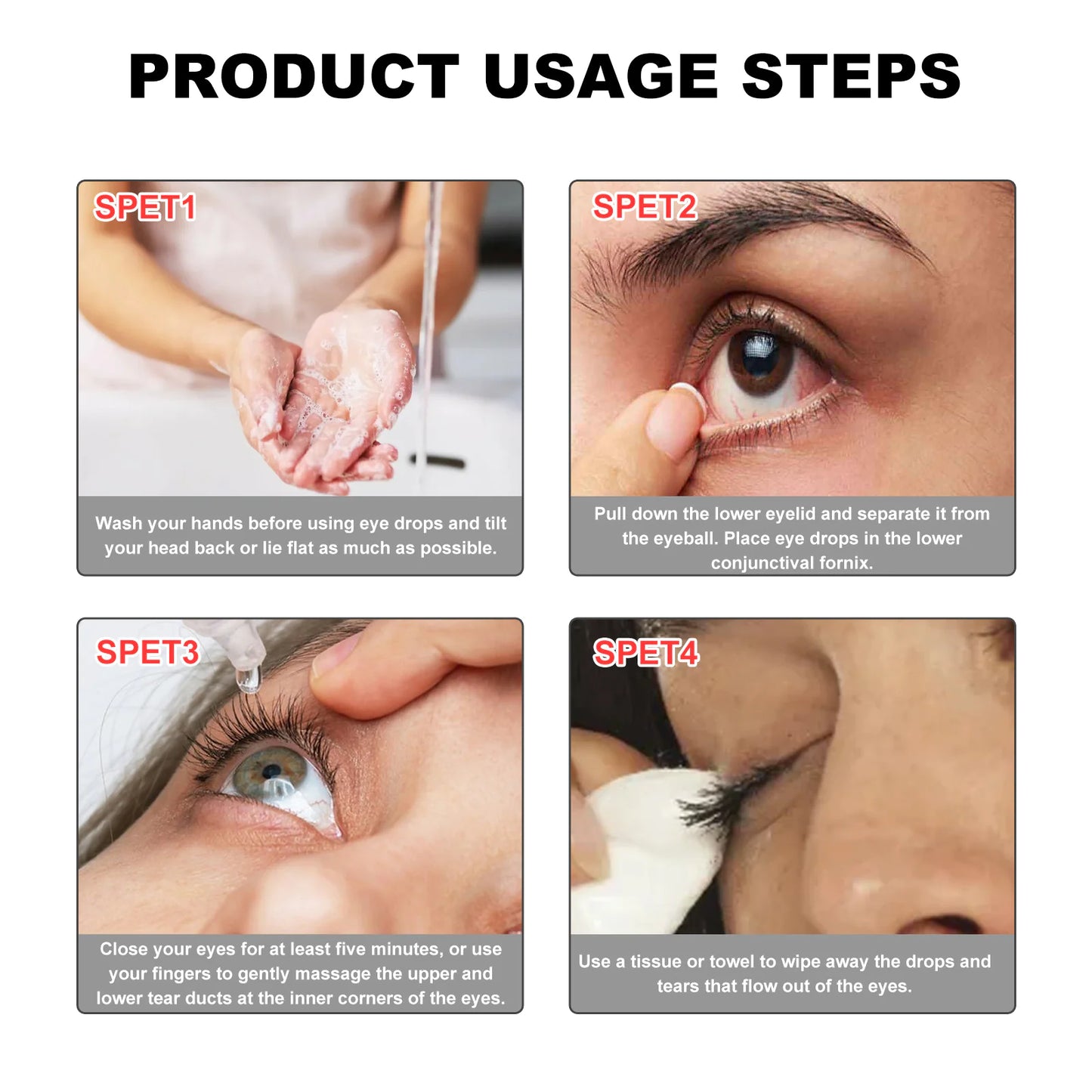 Moisturizing Eye Drops - Relieve Fatigue & Dryness