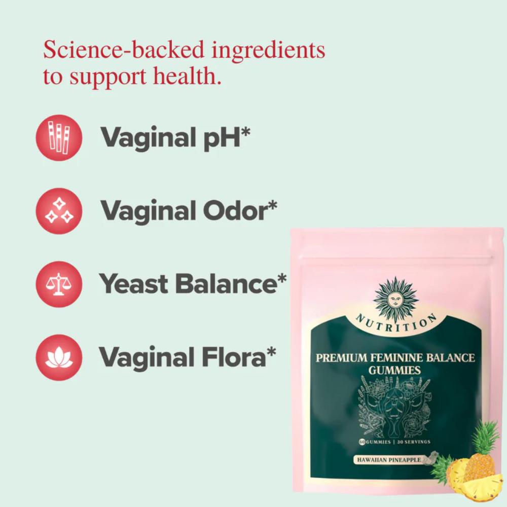 Feminine Balance Gummies - 30 Servings